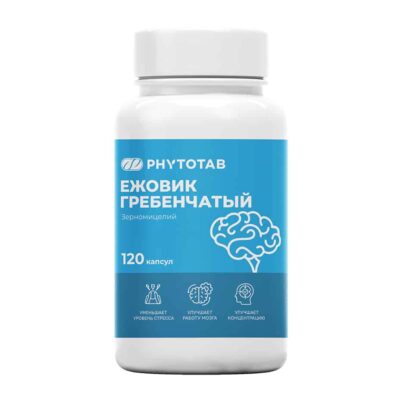 Ежовик гребенчатый, 120 капсул вегетарианских